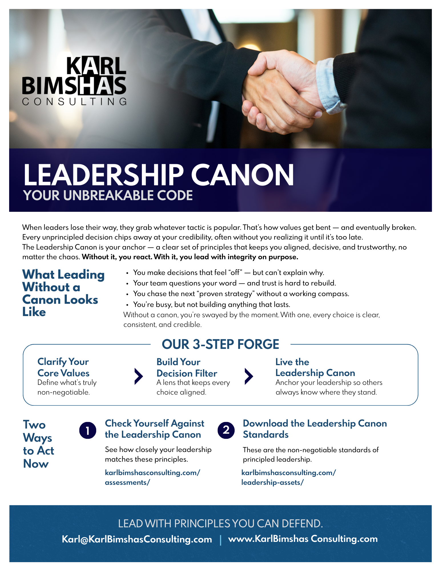 Leadership Canon